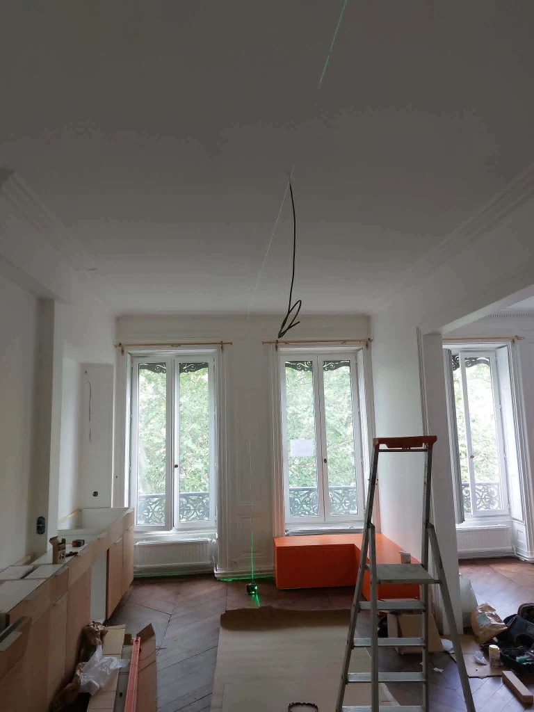 Rénovation électrique appartement ancien Lyon